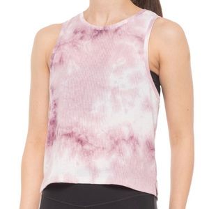 Tie-Dye Ribbed Tank Top
